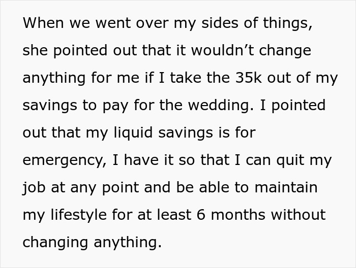 Groom Ends Relationship Over Debt And Clashing Values After Fiancée Demands He Pay $35k For Wedding Groom Ends Relationship Over Debt And Clashing Values After Fiancée Demands He Pay $35k For Wedding