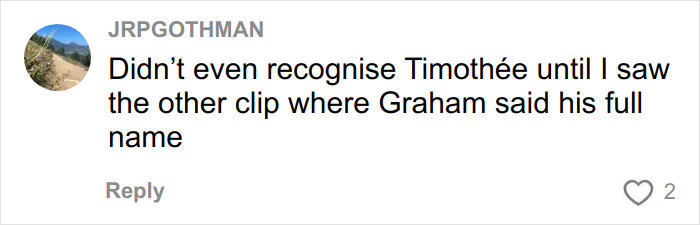 Timothée Chalamet Is Being Mocked For His ‘Love Actually’ Misread, And The Reactions Are Wild Timothée Chalamet Is Being Mocked For His ‘Love Actually’ Misread, And The Reactions Are Wild