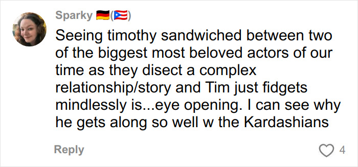 Timothée Chalamet Is Being Mocked For His ‘Love Actually’ Misread, And The Reactions Are Wild Timothée Chalamet Is Being Mocked For His ‘Love Actually’ Misread, And The Reactions Are Wild