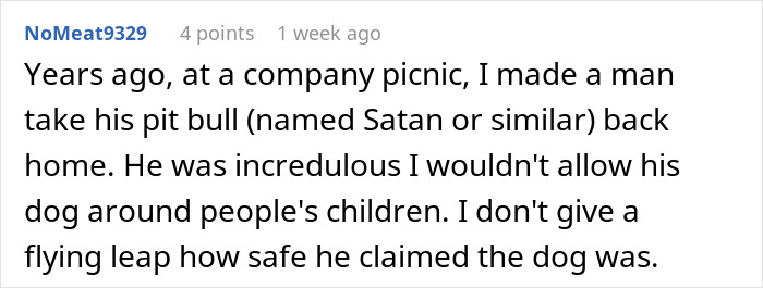 New Mom Politely Nopes Out Of Family Vacay After Bro Insists His Pit Bull Is Fine Around Her Baby New Mom Politely Nopes Out Of Family Vacay After Bro Insists His Pit Bull Is Fine Around Her Baby
