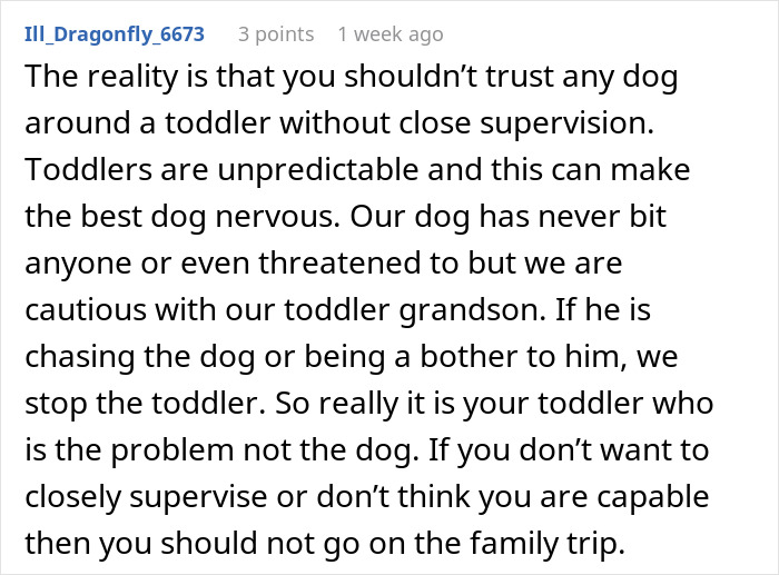 New Mom Politely Nopes Out Of Family Vacay After Bro Insists His Pit Bull Is Fine Around Her Baby New Mom Politely Nopes Out Of Family Vacay After Bro Insists His Pit Bull Is Fine Around Her Baby