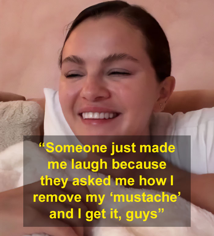 Selena Gomez Has Brilliant Response For Fan Who Asked How She Shaves Her “Mustache”