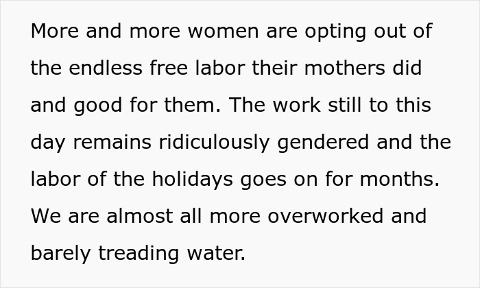 &ldquo;You Do Not Deserve Christmas&rdquo;: Woman Drags Adults Who Claim Feminism While Leaving Moms To Do All The Labor