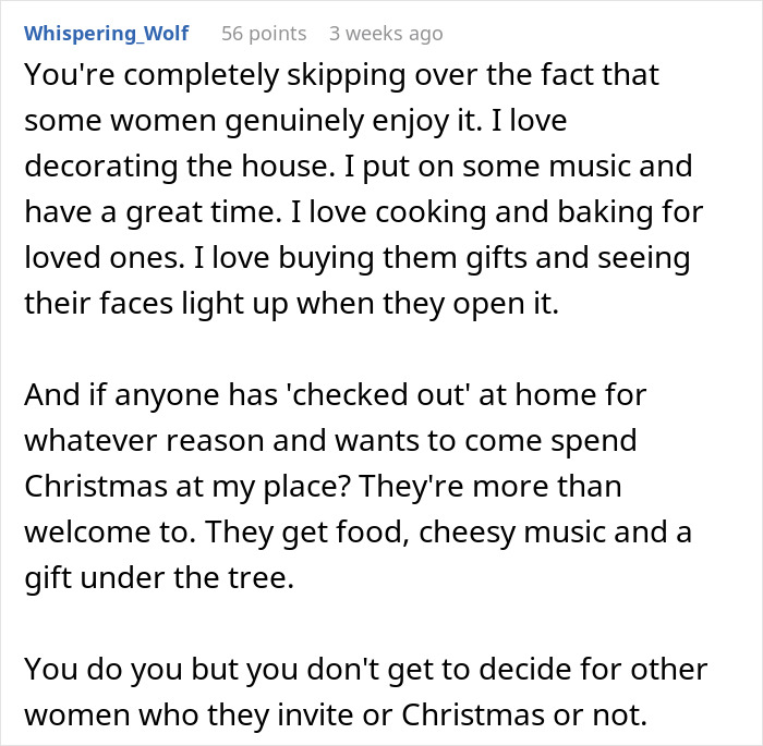 &ldquo;You Do Not Deserve Christmas&rdquo;: Woman Drags Adults Who Claim Feminism While Leaving Moms To Do All The Labor