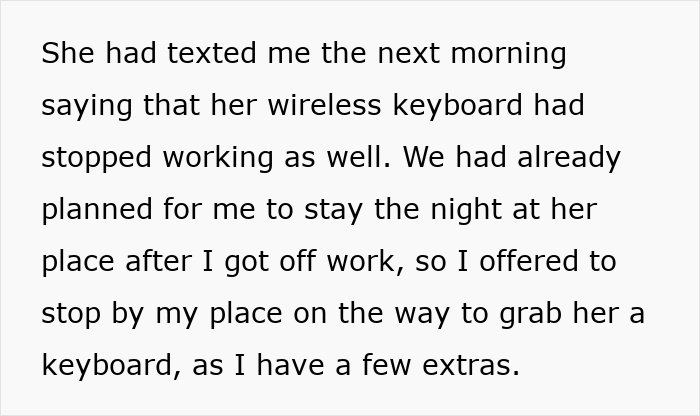 Man Lends Girlfriend A Spare Keyboard, Her Reaction Makes Him Dump Her