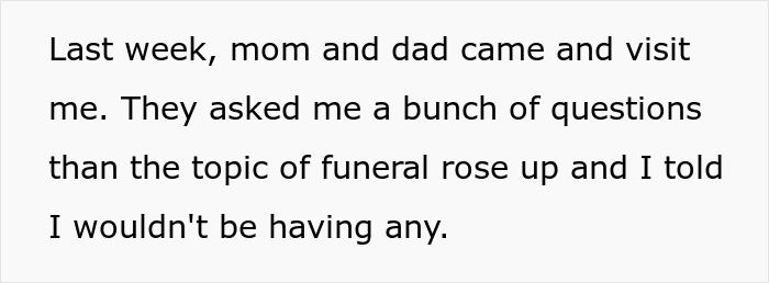 Guy&rsquo;s Whole Hometown Blows Up His Phone After He Tells His Family He Doesn&rsquo;t Want A Funeral