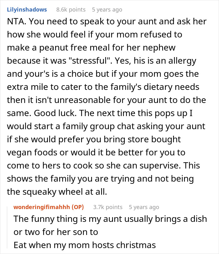Woman Isn’t Allowed Vegan Dishes During Christmas Eve, Family Shocked She Doesn’t Show Up