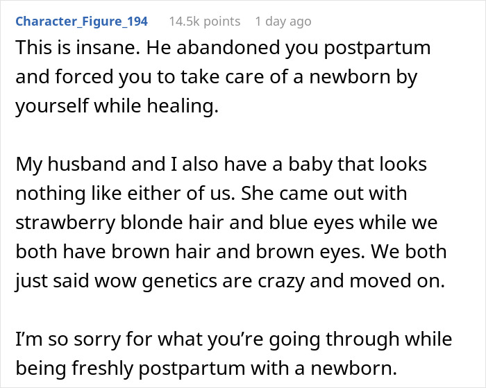 Man Freaks Out Over Baby’s Hair Color, Wife Laughs In His Face When Paternity Test Results Come In Man Freaks Out Over Baby’s Hair Color, Wife Laughs In His Face When Paternity Test Results Come In