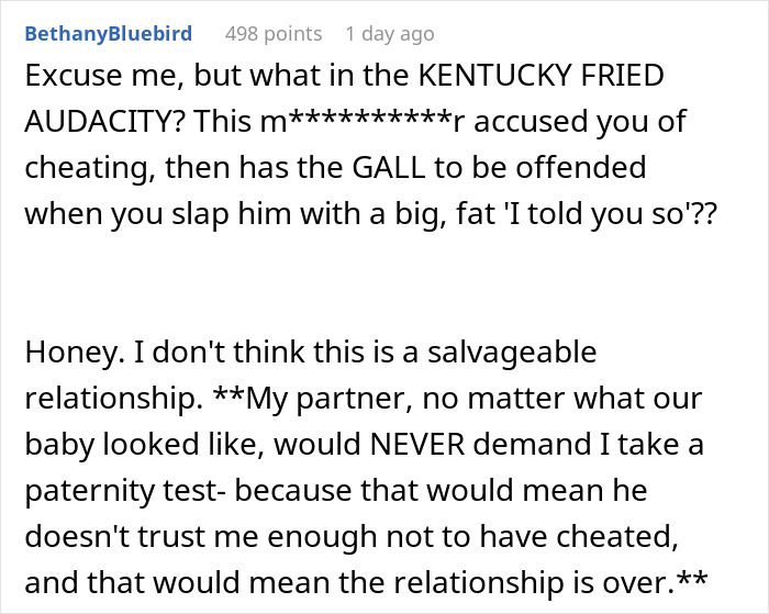 Man Freaks Out Over Baby’s Hair Color, Wife Laughs In His Face When Paternity Test Results Come In Man Freaks Out Over Baby’s Hair Color, Wife Laughs In His Face When Paternity Test Results Come In