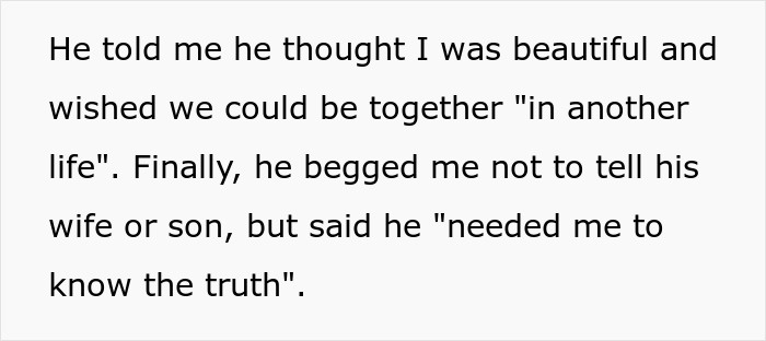 Woman Totally Shocked By FIL&rsquo;s Unexpected Love Confession, Feels Lost After He Asks Her Not To Tell