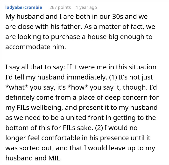 Woman Totally Shocked By FIL&rsquo;s Unexpected Love Confession, Feels Lost After He Asks Her Not To Tell
