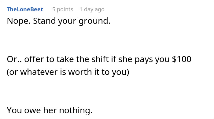 “Stated Like It Was Obvious”: Woman Thinks She’s Entitled To Day Off On Christmas Because Of Kids “Stated Like It Was Obvious”: Woman Thinks She’s Entitled To Day Off On Christmas Because Of Kids