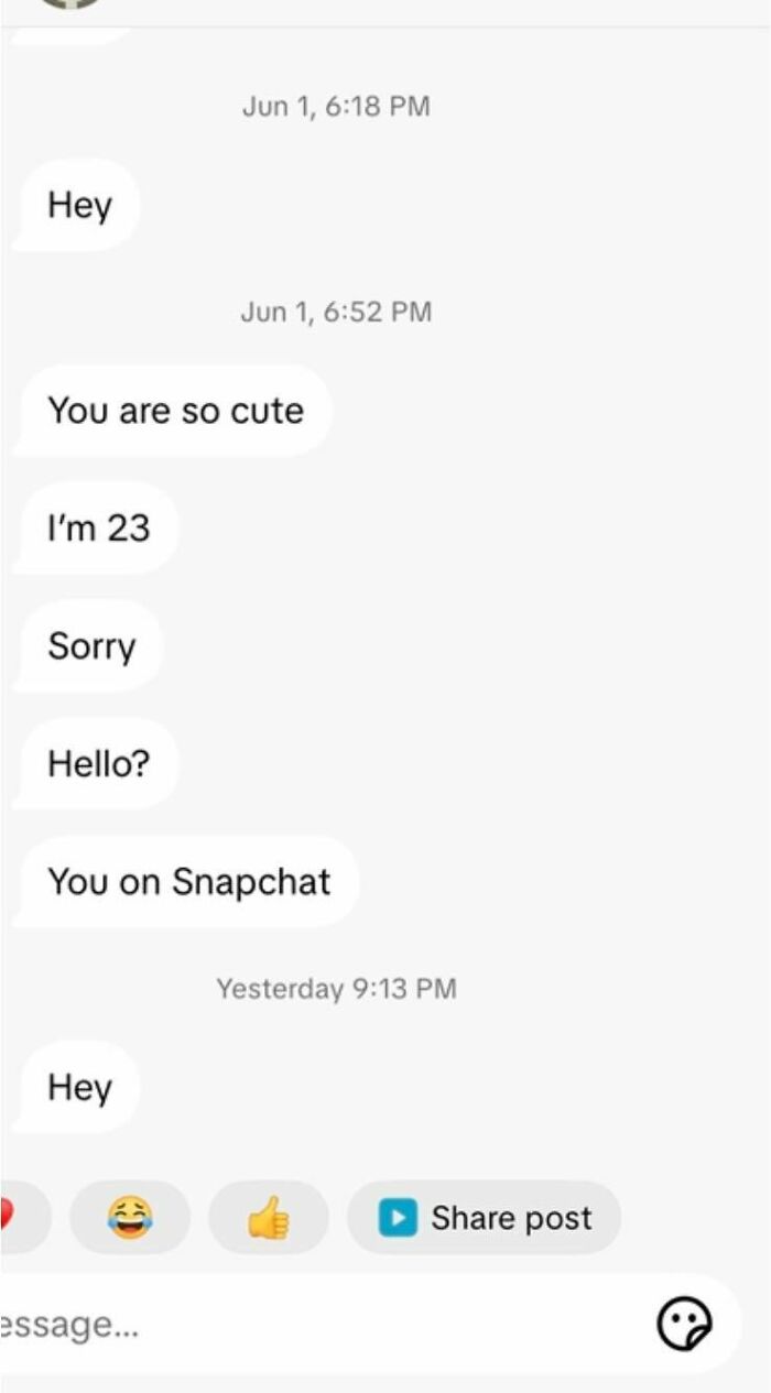 64 Times Pathetic And Cringy Men Talked To Themselves In Women’s Inboxes