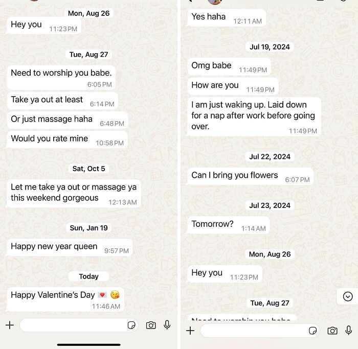 64 Times Pathetic And Cringy Men Talked To Themselves In Women’s Inboxes