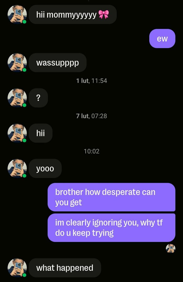 64 Times Pathetic And Cringy Men Talked To Themselves In Women’s Inboxes