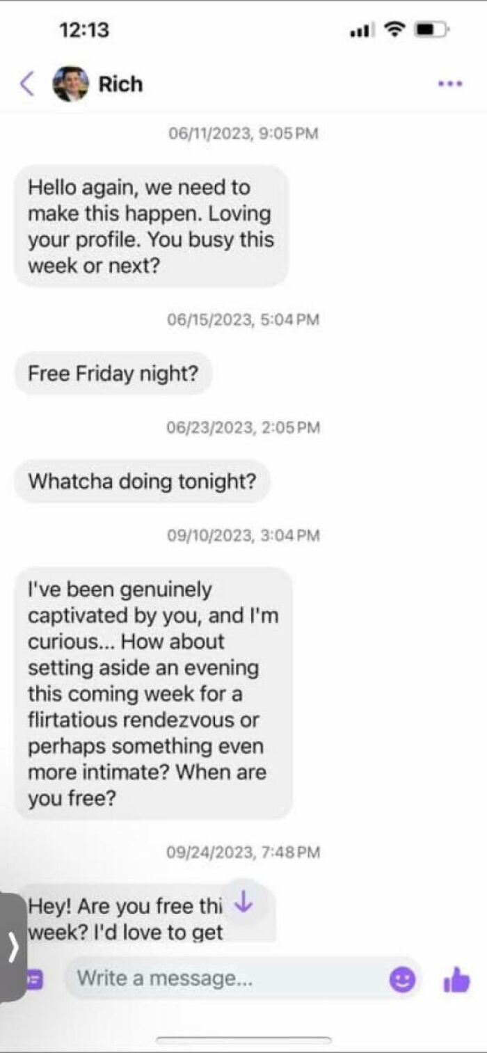 64 Times Pathetic And Cringy Men Talked To Themselves In Women’s Inboxes