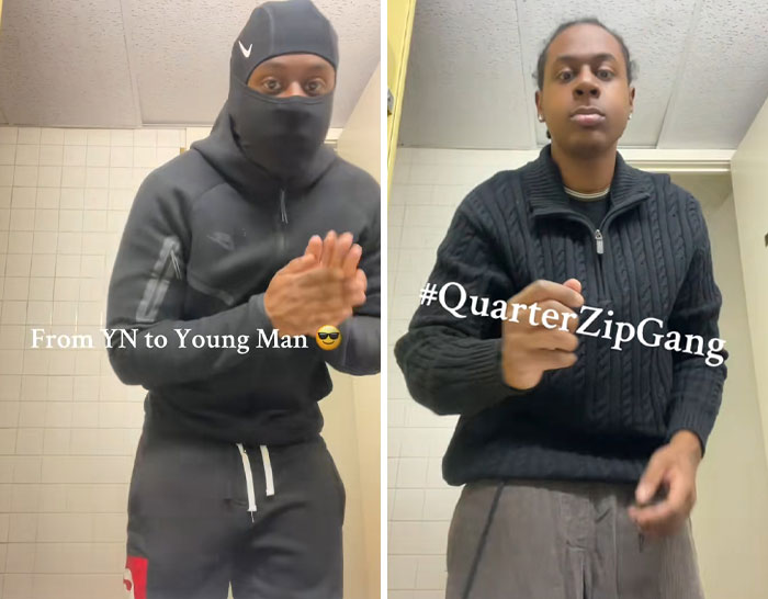 Young Black Men Are Participating In A New Trend And Transforming Their Looks