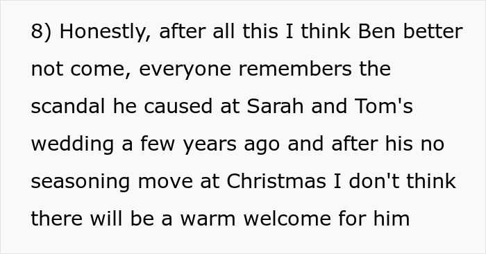 Picky Eater Demands Brother&rsquo;s In-Laws Change Entire Christmas Menu For Him, Gets A Reality Check