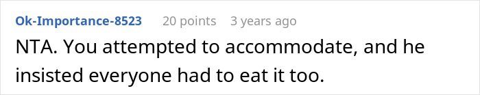 Picky Eater Demands Brother&rsquo;s In-Laws Change Entire Christmas Menu For Him, Gets A Reality Check