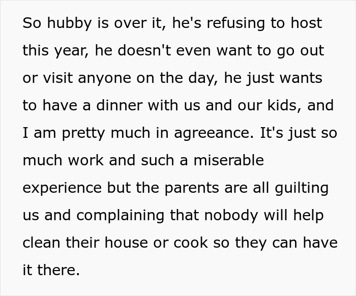 Family Tired Of Hosting Ungrateful Relatives For Christmas Decides To Cancel