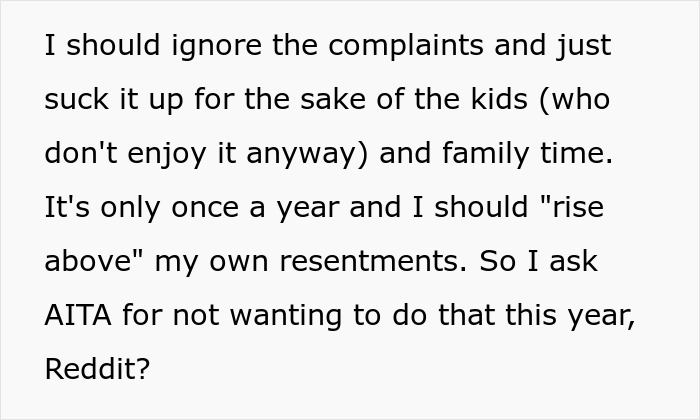 Family Tired Of Hosting Ungrateful Relatives For Christmas Decides To Cancel