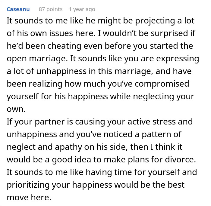 Man Pushes For Open Marriage, Realizes It&rsquo;s Not Something He Can Handle: &ldquo;Insane And Insecure&rdquo;