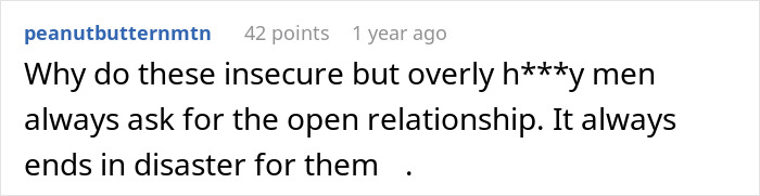 Man Pushes For Open Marriage, Realizes It&rsquo;s Not Something He Can Handle: &ldquo;Insane And Insecure&rdquo;