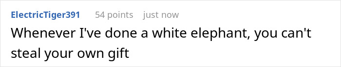 Guy Steals His Own White Elephant Gift And Gets A Refund &mdash; Internet Can&rsquo;t Decide If It&rsquo;s Genius Or Rude