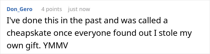 Guy Steals His Own White Elephant Gift And Gets A Refund &mdash; Internet Can&rsquo;t Decide If It&rsquo;s Genius Or Rude