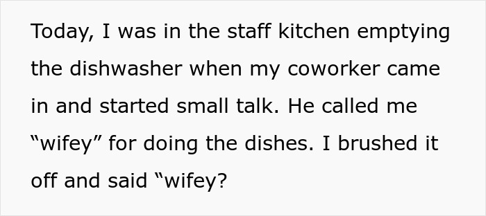 Guy Brings Antiquated Gender &ldquo;Rules&rdquo; To Work, Acts Shocked When Female Coworker Pushes Back