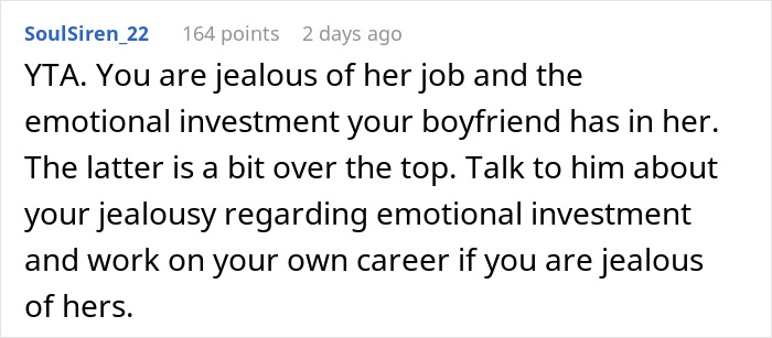GF Thinks BF Is Being Absurd After He Comes Home Whining About Female Coworker’s Bad Review GF Thinks BF Is Being Absurd After He Comes Home Whining About Female Coworker’s Bad Review