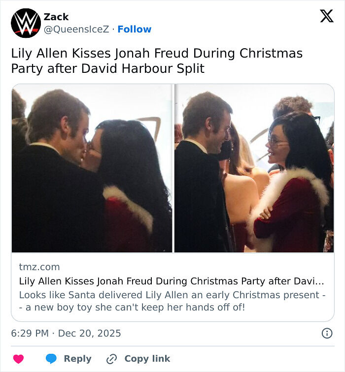 Lily Allen Turns Heads With 28YO Heir Romance Months After David Harbour Split Lily Allen Turns Heads With 28YO Heir Romance Months After David Harbour Split