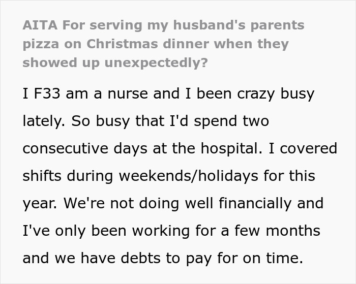 Nurse Warns In-Laws She Won&rsquo;t Host Christmas, They Act Surprised When There&rsquo;s No Celebration