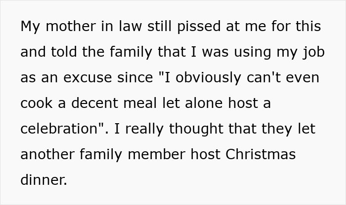 Nurse Warns In-Laws She Won&rsquo;t Host Christmas, They Act Surprised When There&rsquo;s No Celebration