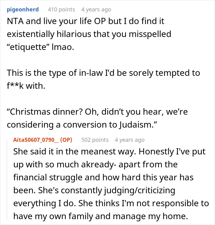 Nurse Warns In-Laws She Won&rsquo;t Host Christmas, They Act Surprised When There&rsquo;s No Celebration