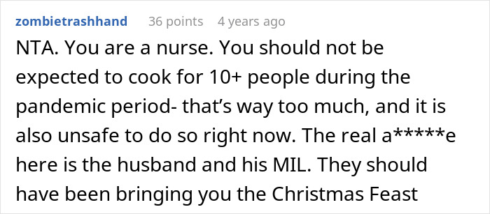 Nurse Warns In-Laws She Won&rsquo;t Host Christmas, They Act Surprised When There&rsquo;s No Celebration