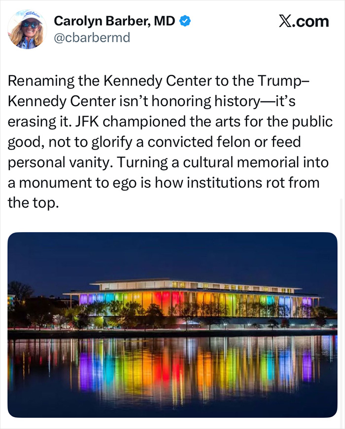 Maria Shriver&rsquo;s Furious Post On Kennedy Center Renaming Is Blowing Up Online