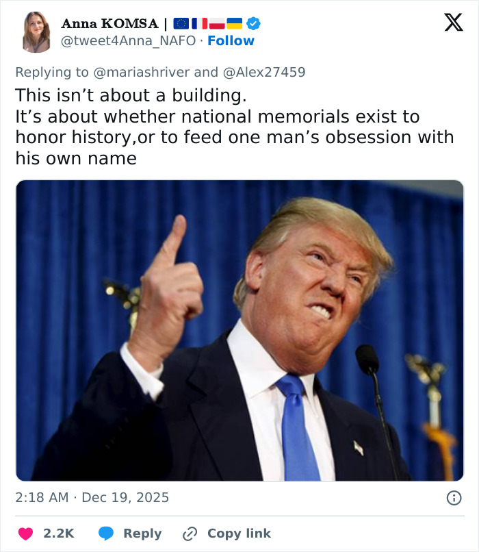 Maria Shriver&rsquo;s Furious Post On Kennedy Center Renaming Is Blowing Up Online