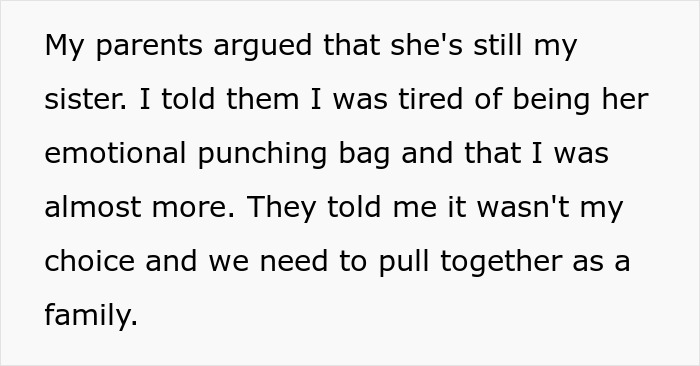 “AITAH For Refusing To Spend Christmas At Home If My Sister Is Released From Her Eating Disorder Clinic?” “AITAH For Refusing To Spend Christmas At Home If My Sister Is Released From Her Eating Disorder Clinic?”