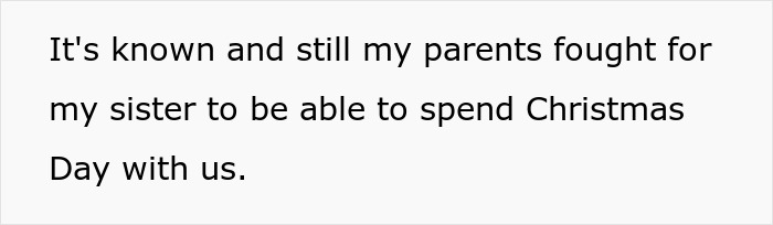 “AITAH For Refusing To Spend Christmas At Home If My Sister Is Released From Her Eating Disorder Clinic?” “AITAH For Refusing To Spend Christmas At Home If My Sister Is Released From Her Eating Disorder Clinic?”