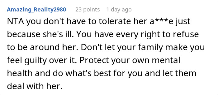 “AITAH For Refusing To Spend Christmas At Home If My Sister Is Released From Her Eating Disorder Clinic?” “AITAH For Refusing To Spend Christmas At Home If My Sister Is Released From Her Eating Disorder Clinic?”