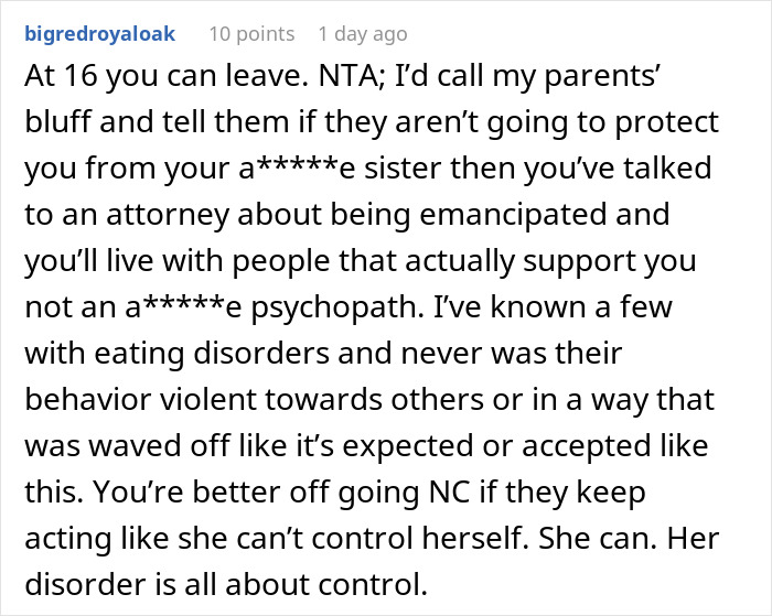 “AITAH For Refusing To Spend Christmas At Home If My Sister Is Released From Her Eating Disorder Clinic?” “AITAH For Refusing To Spend Christmas At Home If My Sister Is Released From Her Eating Disorder Clinic?”