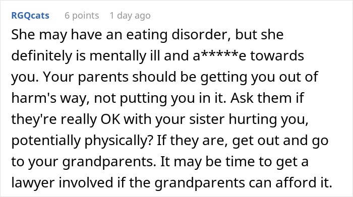 “AITAH For Refusing To Spend Christmas At Home If My Sister Is Released From Her Eating Disorder Clinic?” “AITAH For Refusing To Spend Christmas At Home If My Sister Is Released From Her Eating Disorder Clinic?”