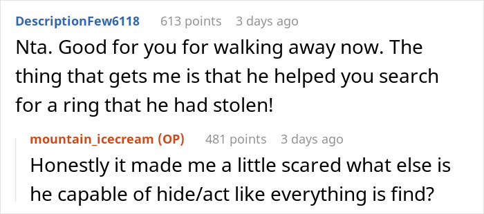 “Am I The Jerk For Breaking Up With My Fianc&eacute; Over An Ultimatum Over My Ring?”