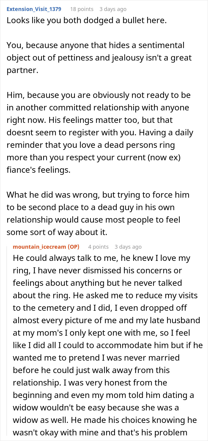 “Am I The Jerk For Breaking Up With My Fianc&eacute; Over An Ultimatum Over My Ring?”