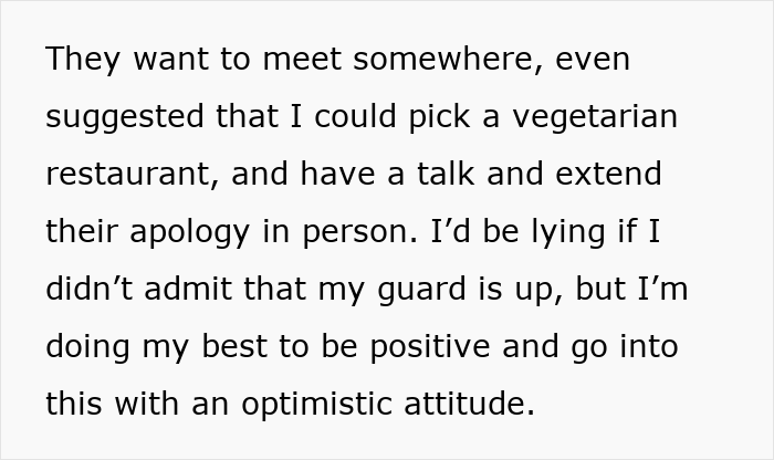Vegetarian Woman Left Baffled After Family Demands Ham For Christmas Dinner, Are Shocked They’re Kicked Out