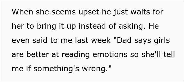 Hubby Teaches Teen Son That Women Should Do All The Emotional Labor, Faces Backlash From Wife Hubby Teaches Teen Son That Women Should Do All The Emotional Labor, Faces Backlash From Wife