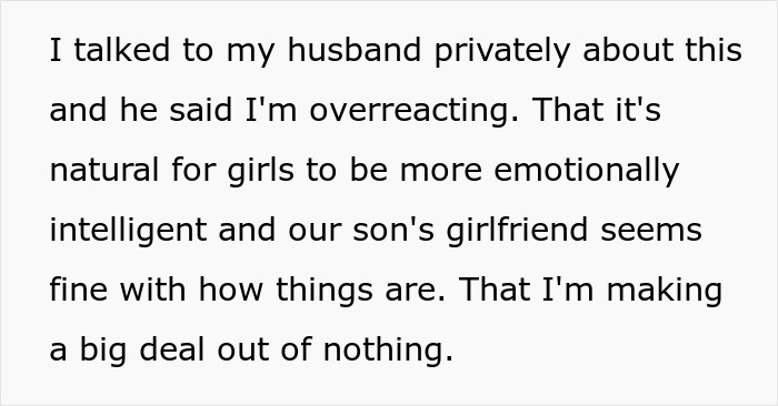 Hubby Teaches Teen Son That Women Should Do All The Emotional Labor, Faces Backlash From Wife Hubby Teaches Teen Son That Women Should Do All The Emotional Labor, Faces Backlash From Wife