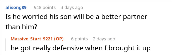 Hubby Teaches Teen Son That Women Should Do All The Emotional Labor, Faces Backlash From Wife Hubby Teaches Teen Son That Women Should Do All The Emotional Labor, Faces Backlash From Wife