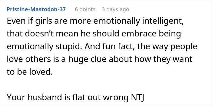 Hubby Teaches Teen Son That Women Should Do All The Emotional Labor, Faces Backlash From Wife Hubby Teaches Teen Son That Women Should Do All The Emotional Labor, Faces Backlash From Wife
